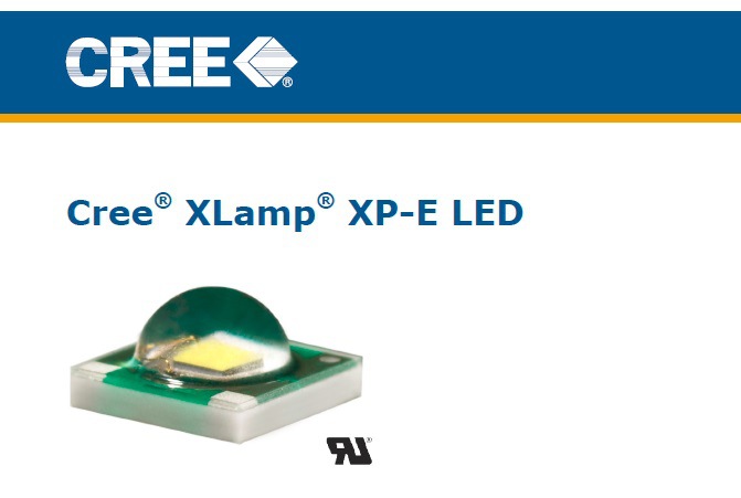 代理原装科锐美国cree灯珠大功率led xpe r2 .