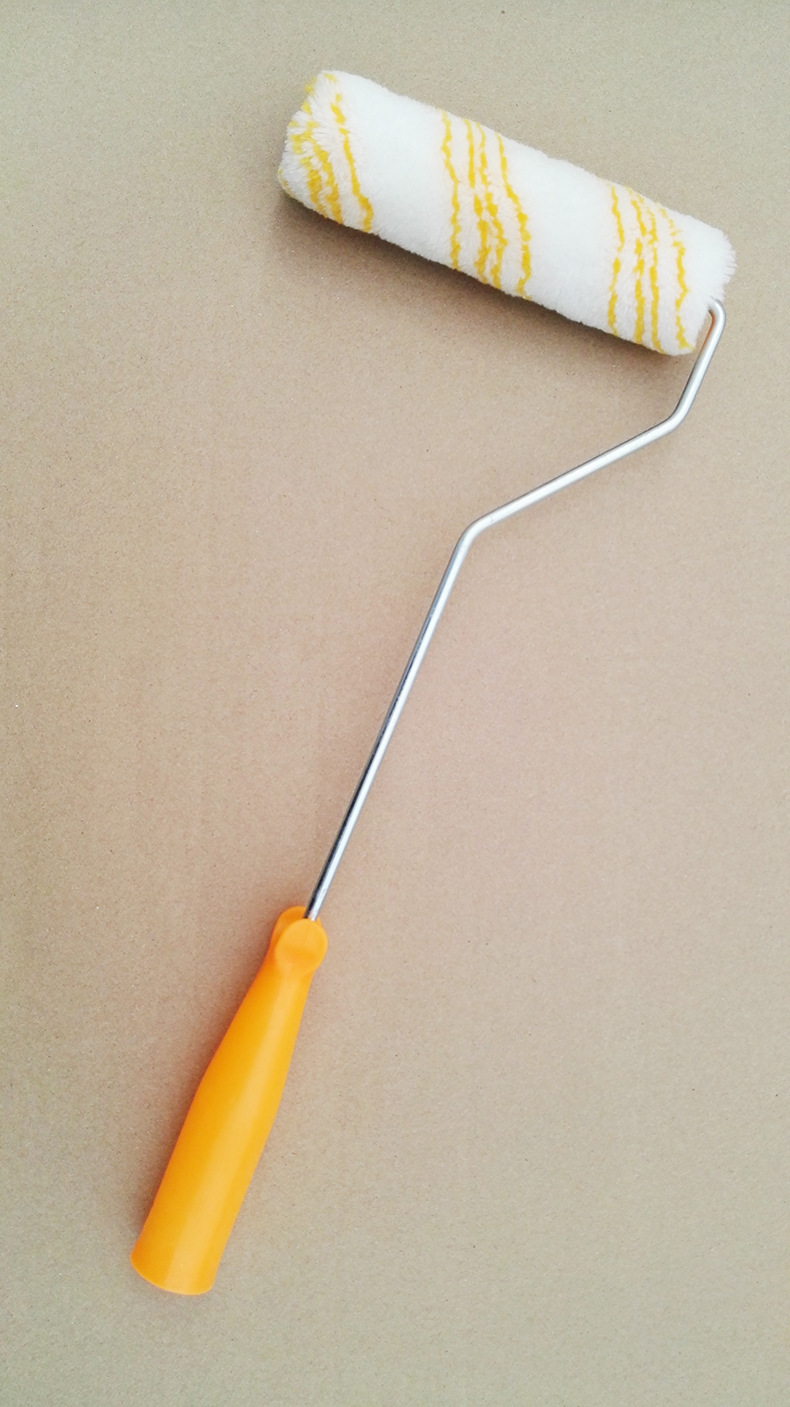 厂家直销耐溶剂滚刷6寸滚筒头滚筒刷涂料刷墙缝刷拇指滚刷油漆刷