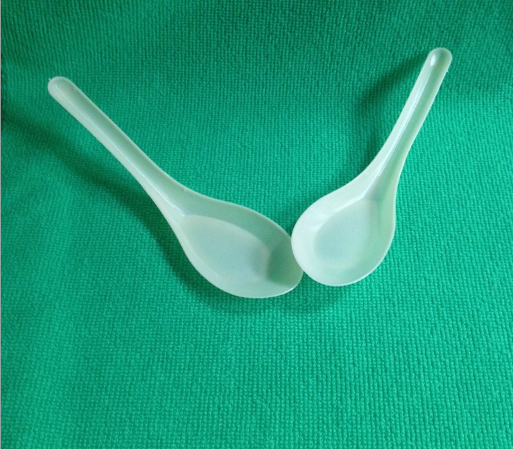 一次性103乳白色塑料勺子硬塑料勺多功能勺一次