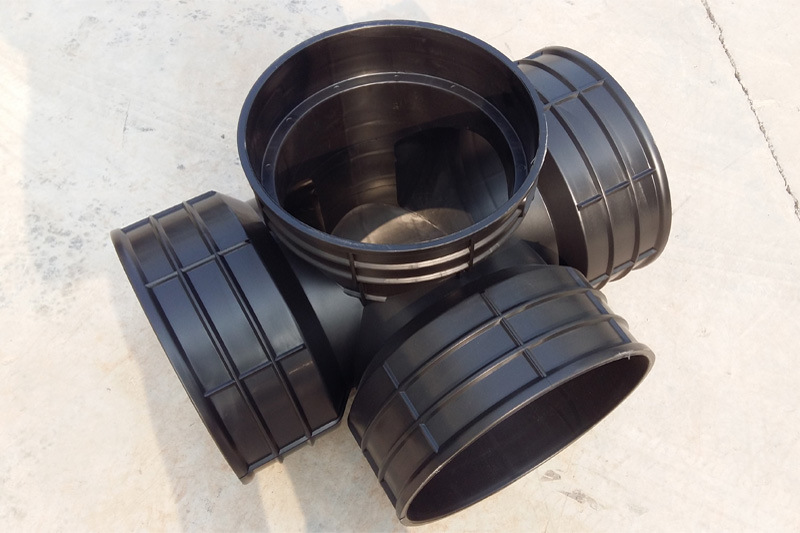 【浙江厂家 塑料检查井批发 污水检查排污井 流槽三通井315*300】价格