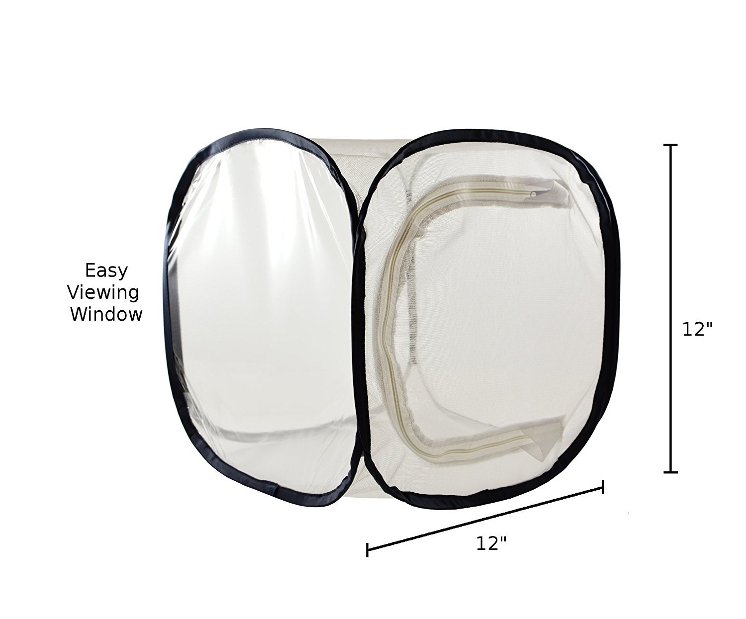 新款迷你网状植物折叠式隔离罩鸟虫防护网便携式网罩花房透气罩