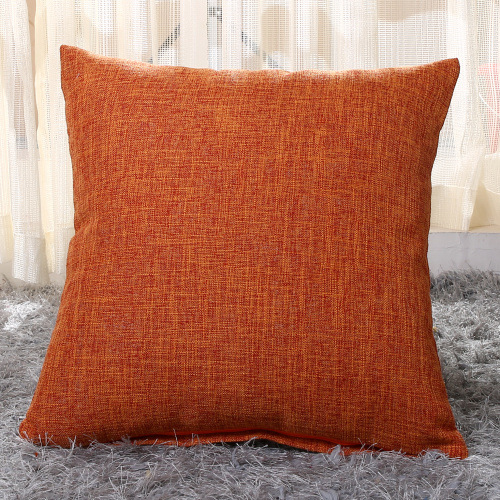 Amazon Hot Home Thickened Linen Pillow Cover Sofa Cushion Bedside Soft Upholstery Cushion Pillow Ins Style