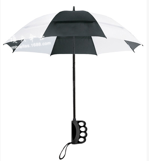 晋江雨伞厂家出口雨伞brolly伞柄雨伞手指孔握把雨伞广告伞