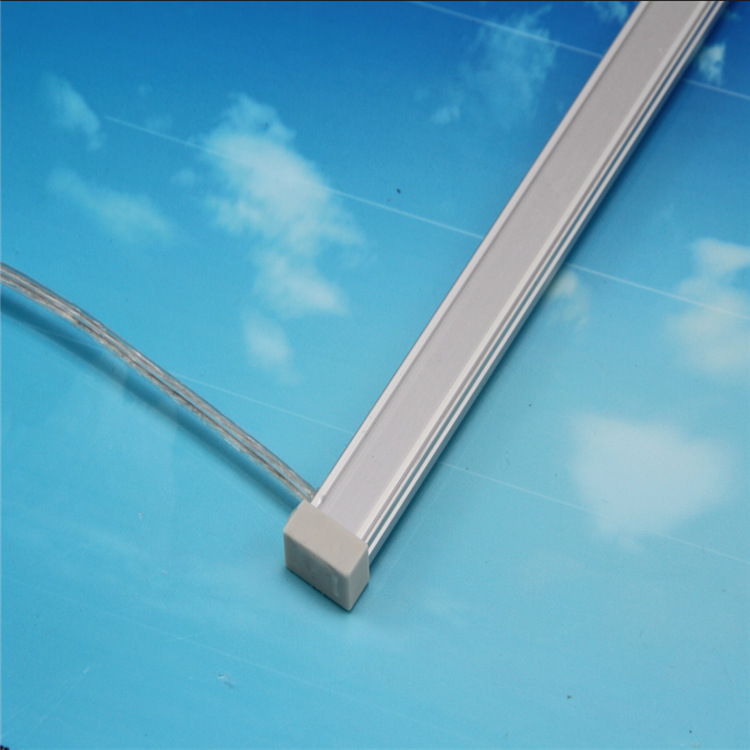 5050银色u型铝槽led硬灯条低压12v高亮展示柜用led硬灯条