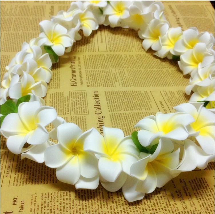 沙滩表演头饰 新娘伴娘花环 舞蹈花环 海边表演道具啦啦队发饰