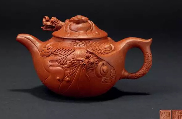 周桂珍款 段泥南瓜壶