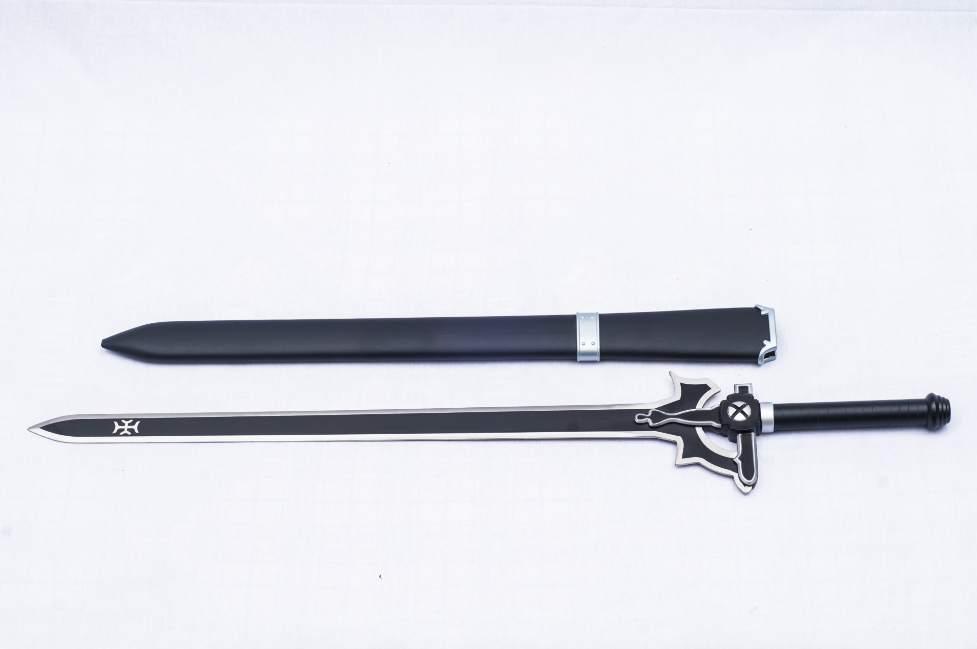 cosplay道具 cos道具 刀剑神域 桐谷和人 白剑-逐暗者不开刃