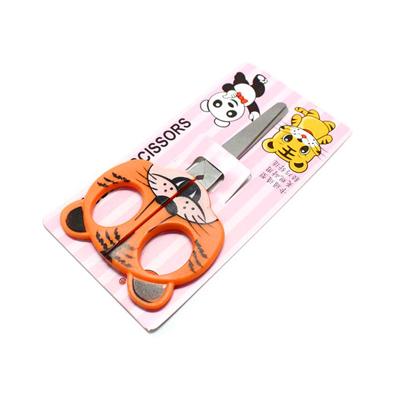 老虎造型剪刀 卡通实用学生剪刀