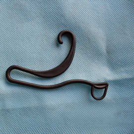 批发黑色大弯钩 塑料钩子 龙形挂钩 塑料鞋钩 袜子挂勾