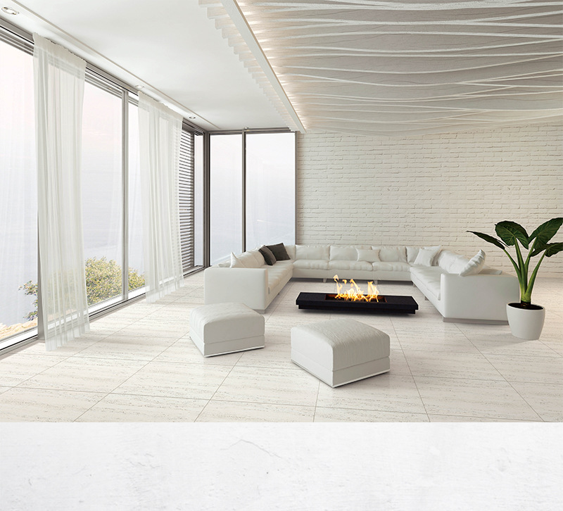 佛山全抛釉地砖800*800仿洞石瓷砖岩石卫生间厨房地墙砖真洞洞石