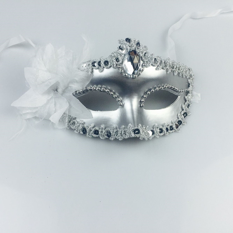 万圣节舞会面具女 半脸性感公主情趣化妆面具男舞会儿童成人面具