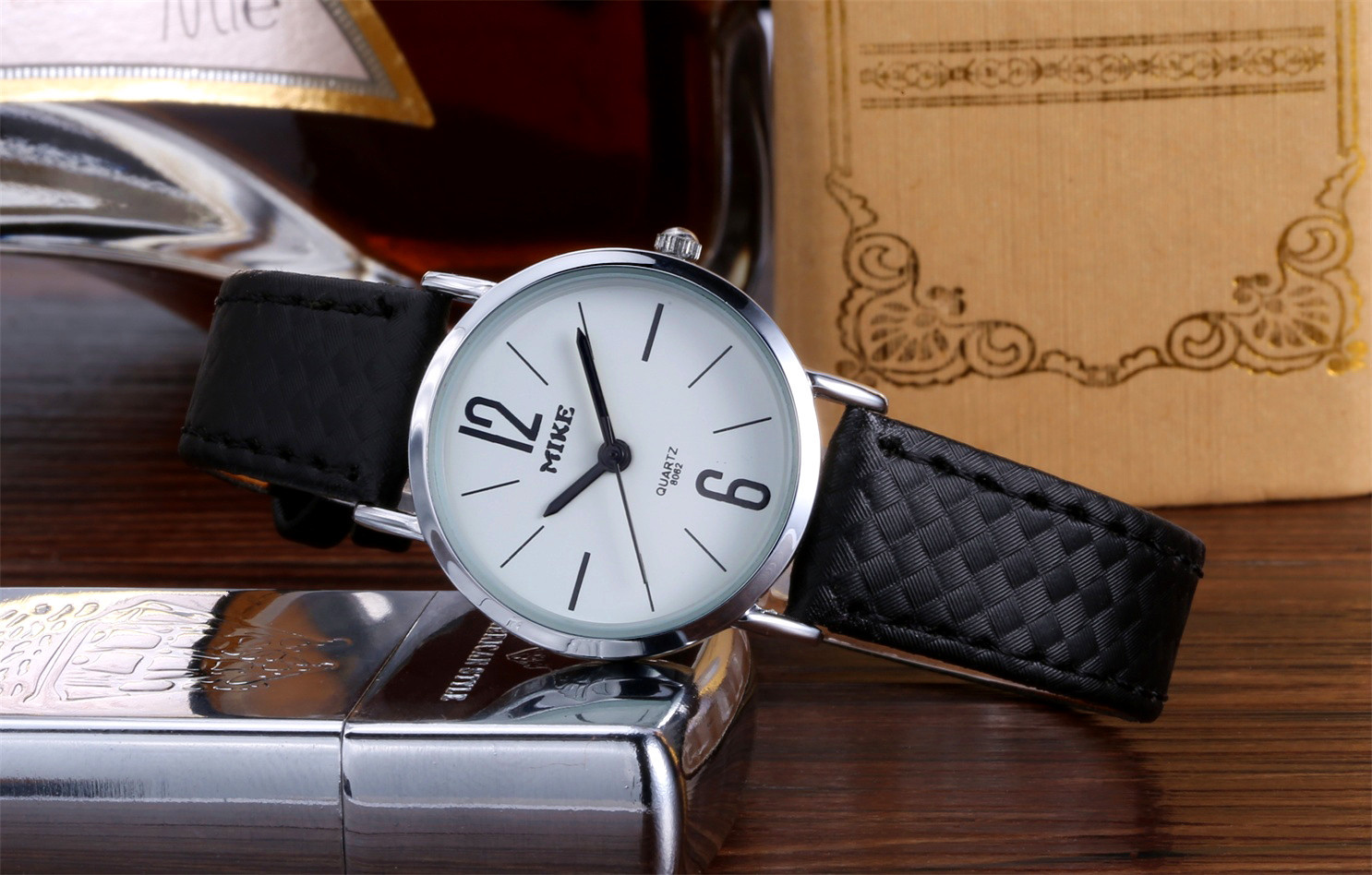 米可mike手表女表皮带潮流时尚超薄表盘防水学生男女情侣对表批发