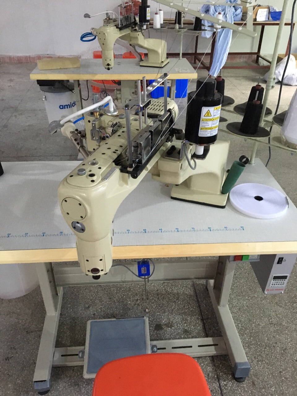 肯特8成新二手四针六线 四针车