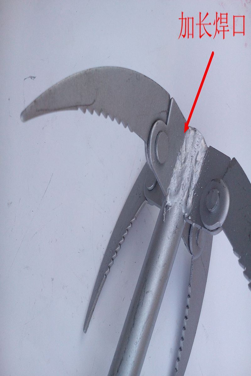 自产自销折叠四爪锚刀水草刀钓鱼锚刀垂钓用品批发锚钓