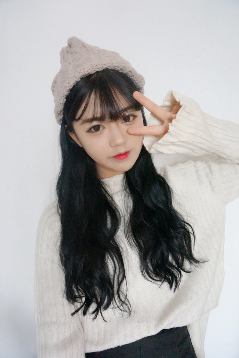 韩版原宿软妹针织帽麻花卷边纯色复古百搭尖尖顶粗线情侣款毛线帽