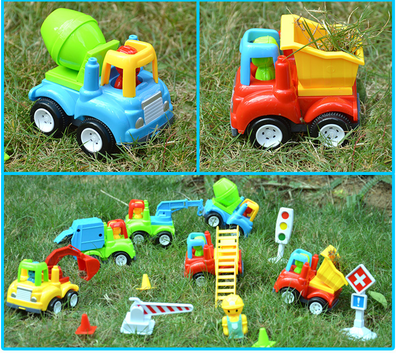厂家直销 趣味玩具惯性工程车模型玩具 儿童益智玩具热卖