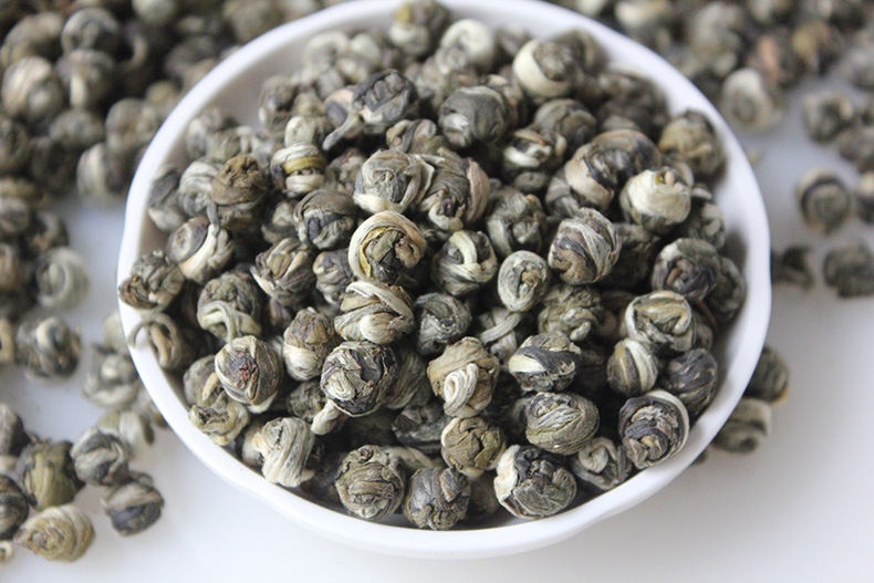 厂家直销横县茉莉花茶绿茶茶叶2016新茶特级浓香茉莉龙珠散.