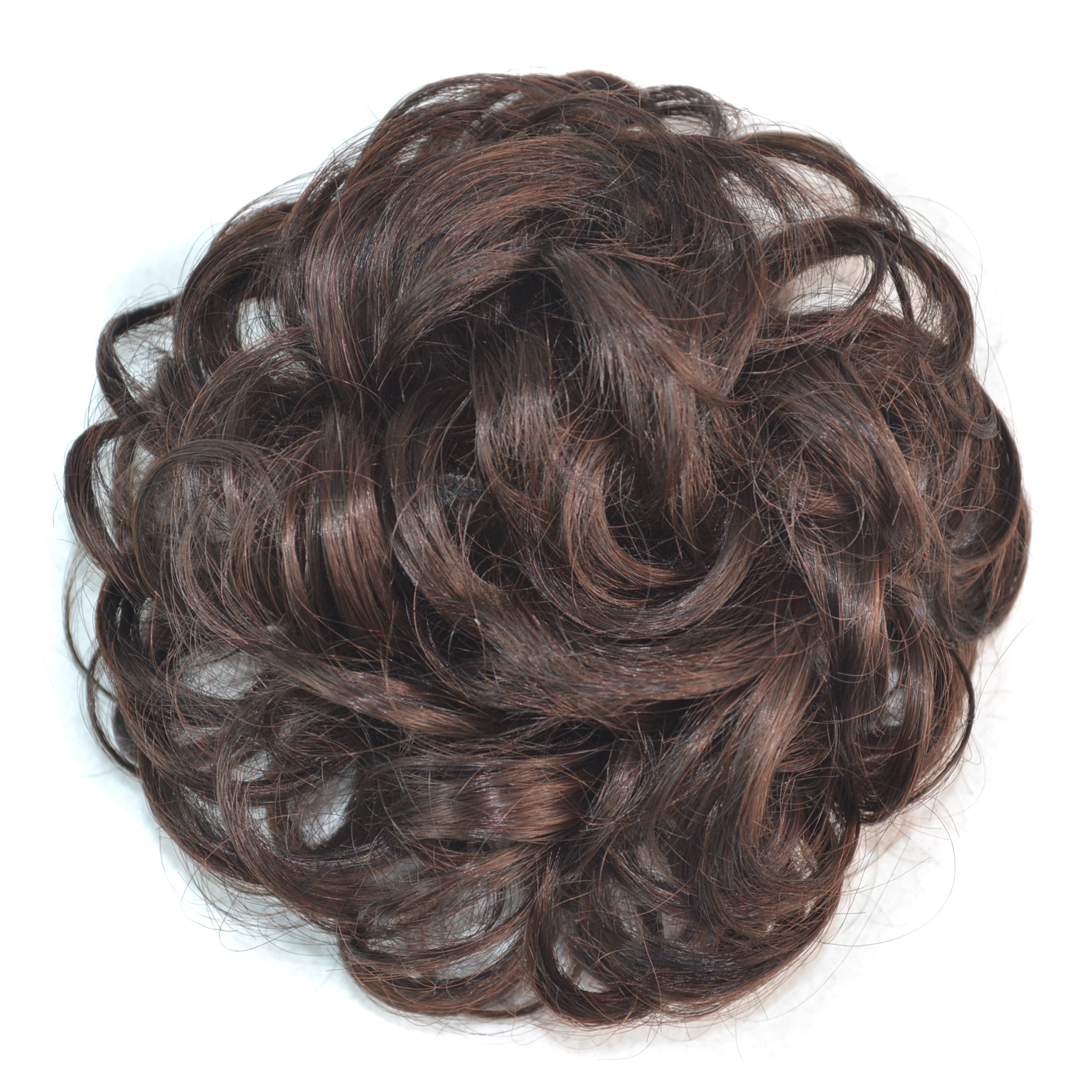 Wig Bun Bridal Hair Bag Female Tent Stopper Style Fluffy Curl Bud-like Hair Style Ancient Costume Wig Hair Bag Messy Hair Ring