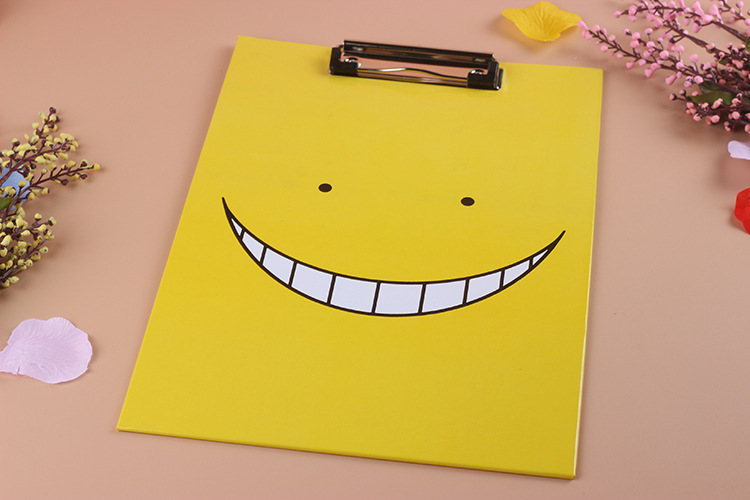 办公文教文件夹板夹纸质卡通动漫周边暗杀教室动漫板夹地摊货批发