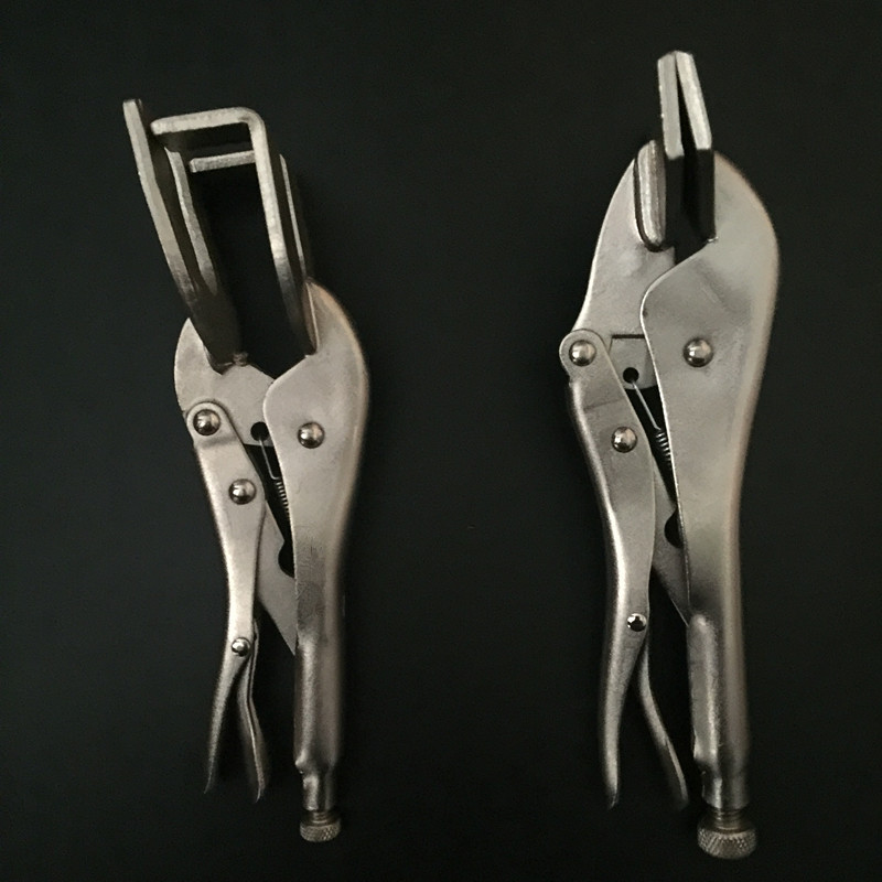 厂家生产u型烧焊大力钳 供应电焊工烧焊夹持大力钳子 烧焊大力钳