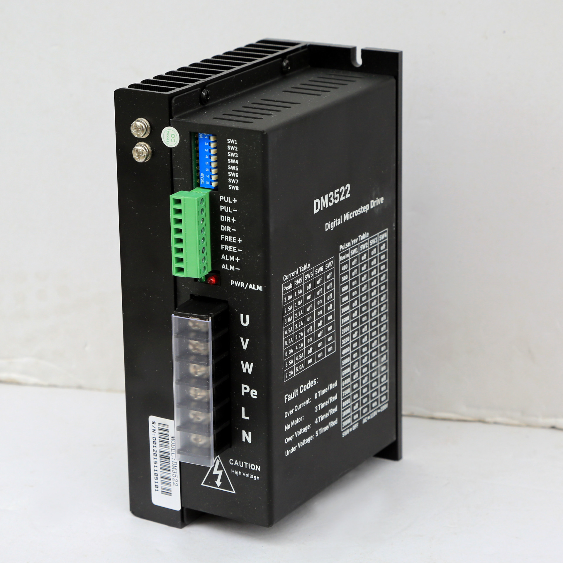 供应dm3522混合式步进电机控制器步进驱动器