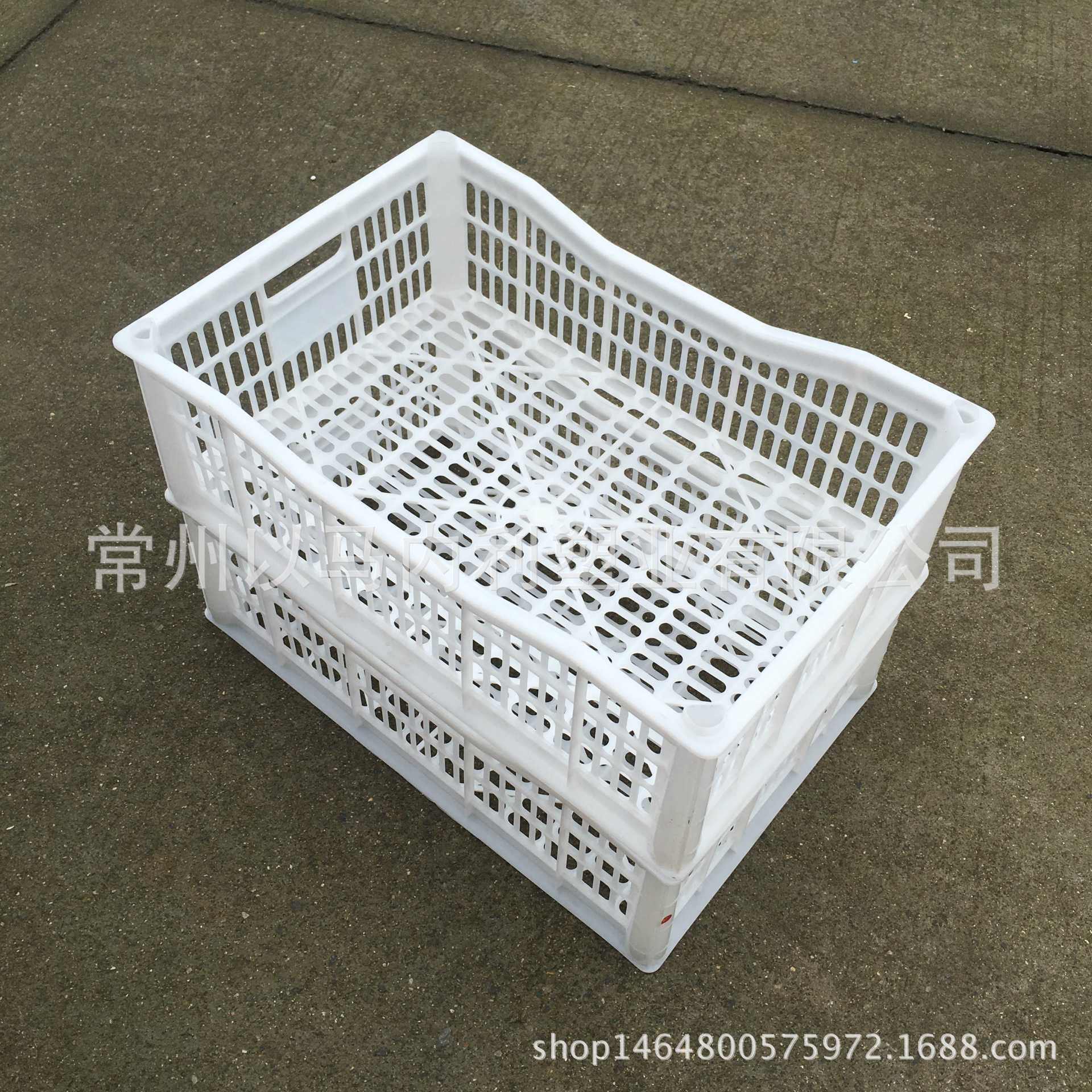 全新长方形塑料筐批发大号葡萄筐全新料葡萄筐水果筐可推高葡萄框