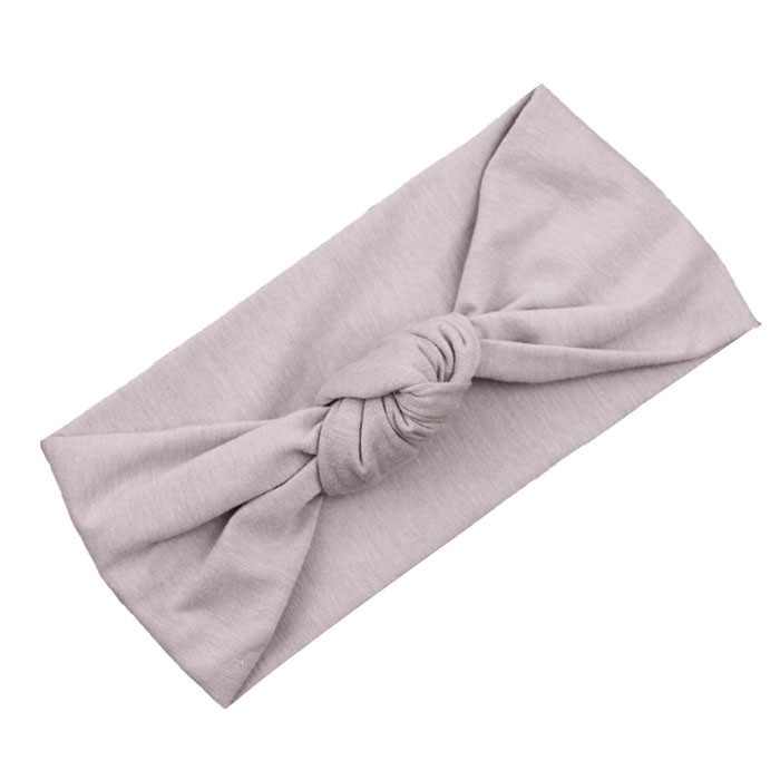 欧美儿童发带 弹力布打结头带宝宝头饰发箍发带现货批发