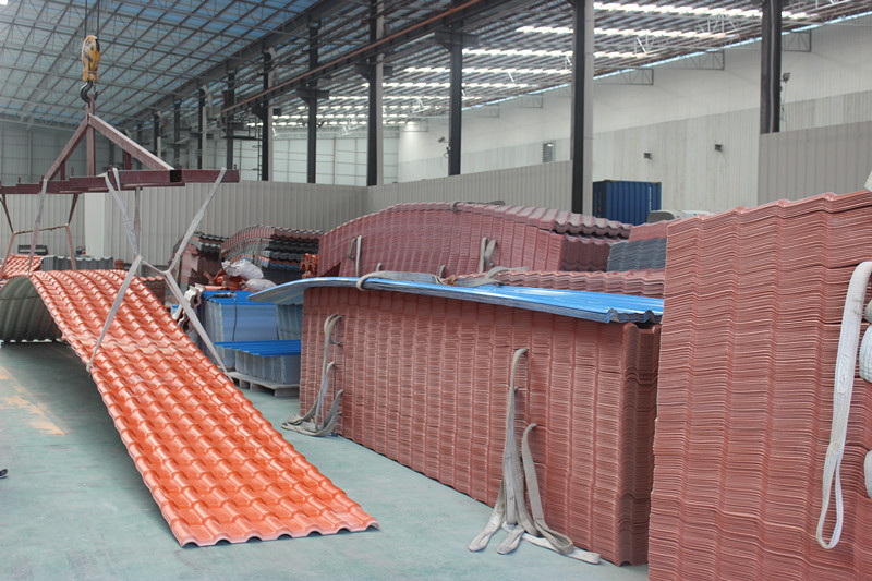 推荐供应 江西赣州 合成树脂瓦 新农村仿古瓦 古建筑瓦 仿琉璃瓦