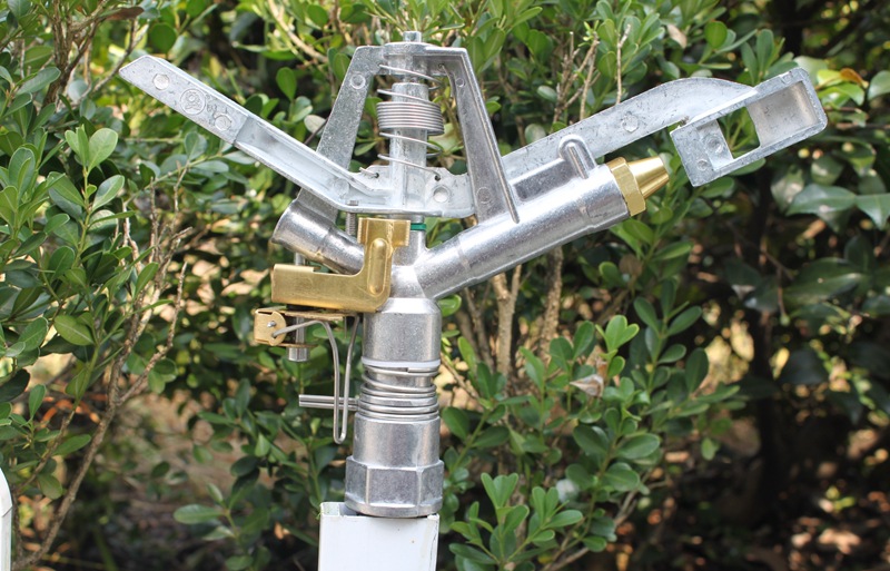 1寸可控角锌合金喷头|农业节水喷枪|摇臂草坪喷头|dn25锌合金喷枪