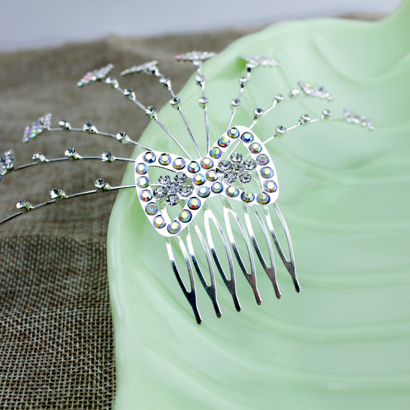 夏季爆款 手工制作镶钻发饰 结婚新娘时尚配饰头饰 厂家批发