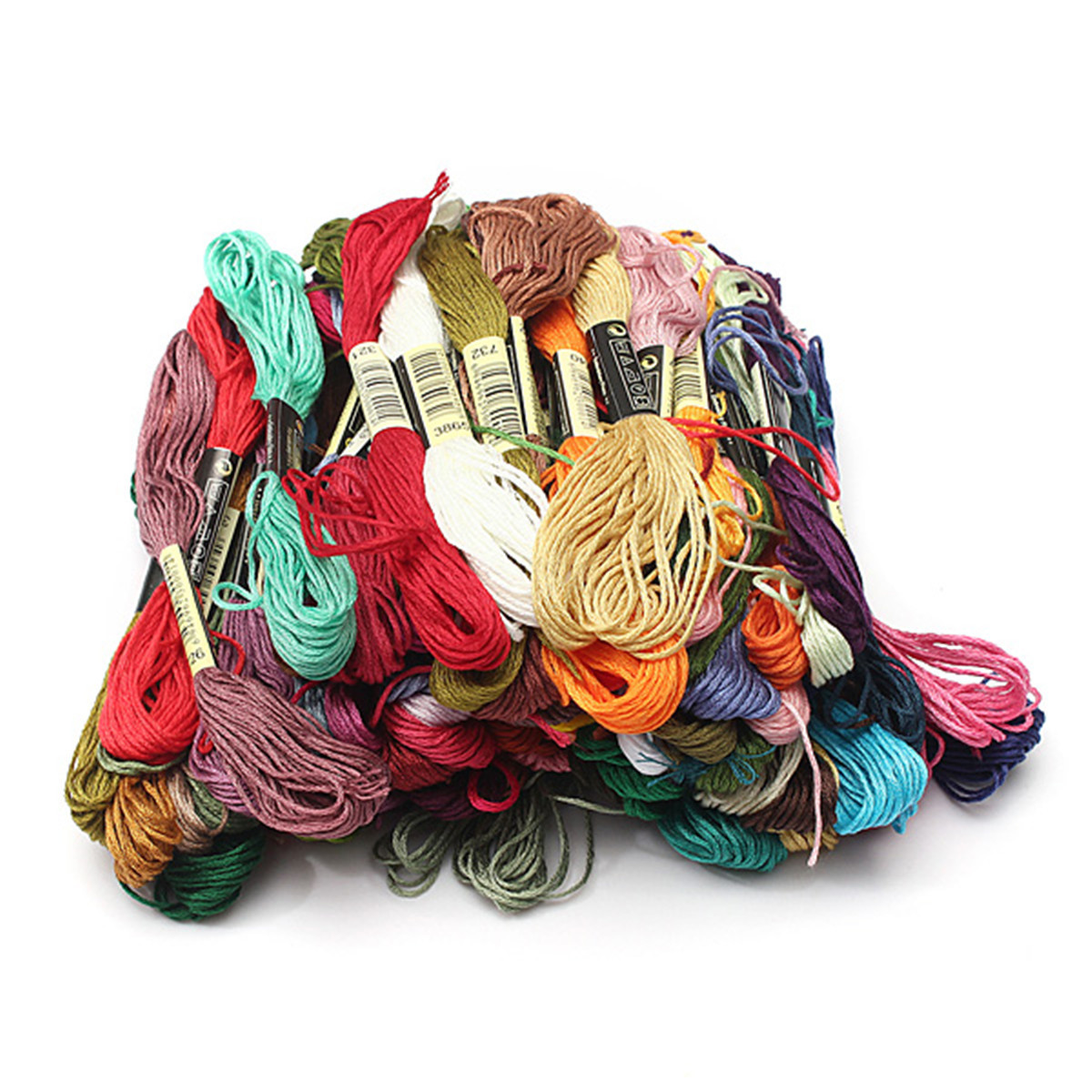 批发98色100支 立体 刺绣 十字绣线 青木和子dmc色号25号绣花线