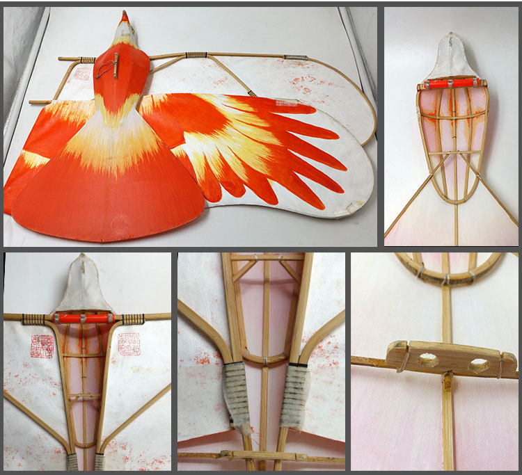 盘鹰多年放鹰经验老师傅精心绘制杜邦纸盘鹰优质风筝