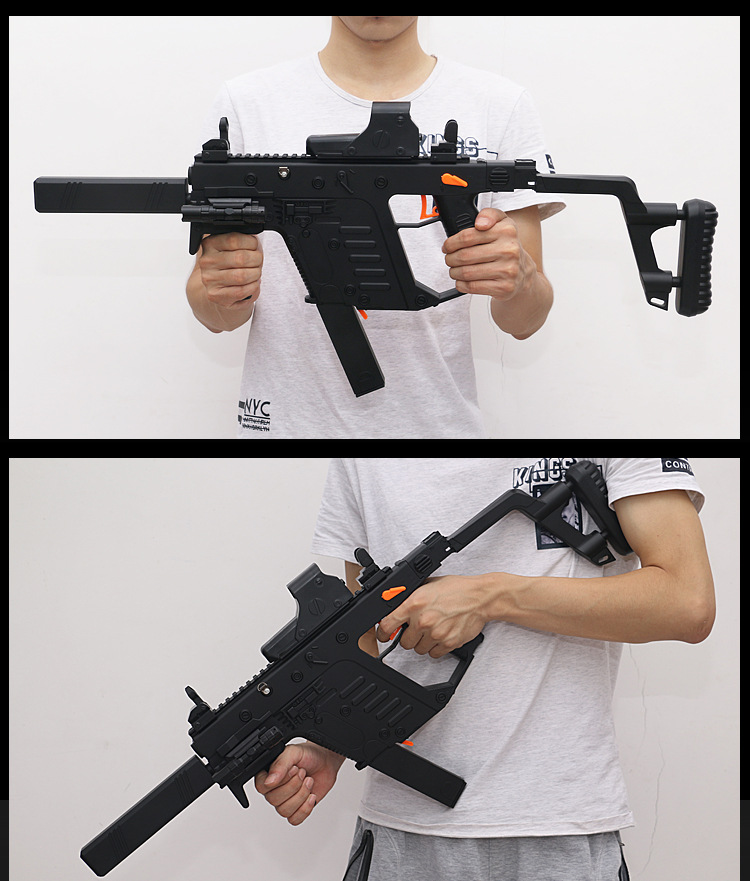 锦明短剑**22内置弹仓电动连发水弹枪mk5儿童玩具枪**.