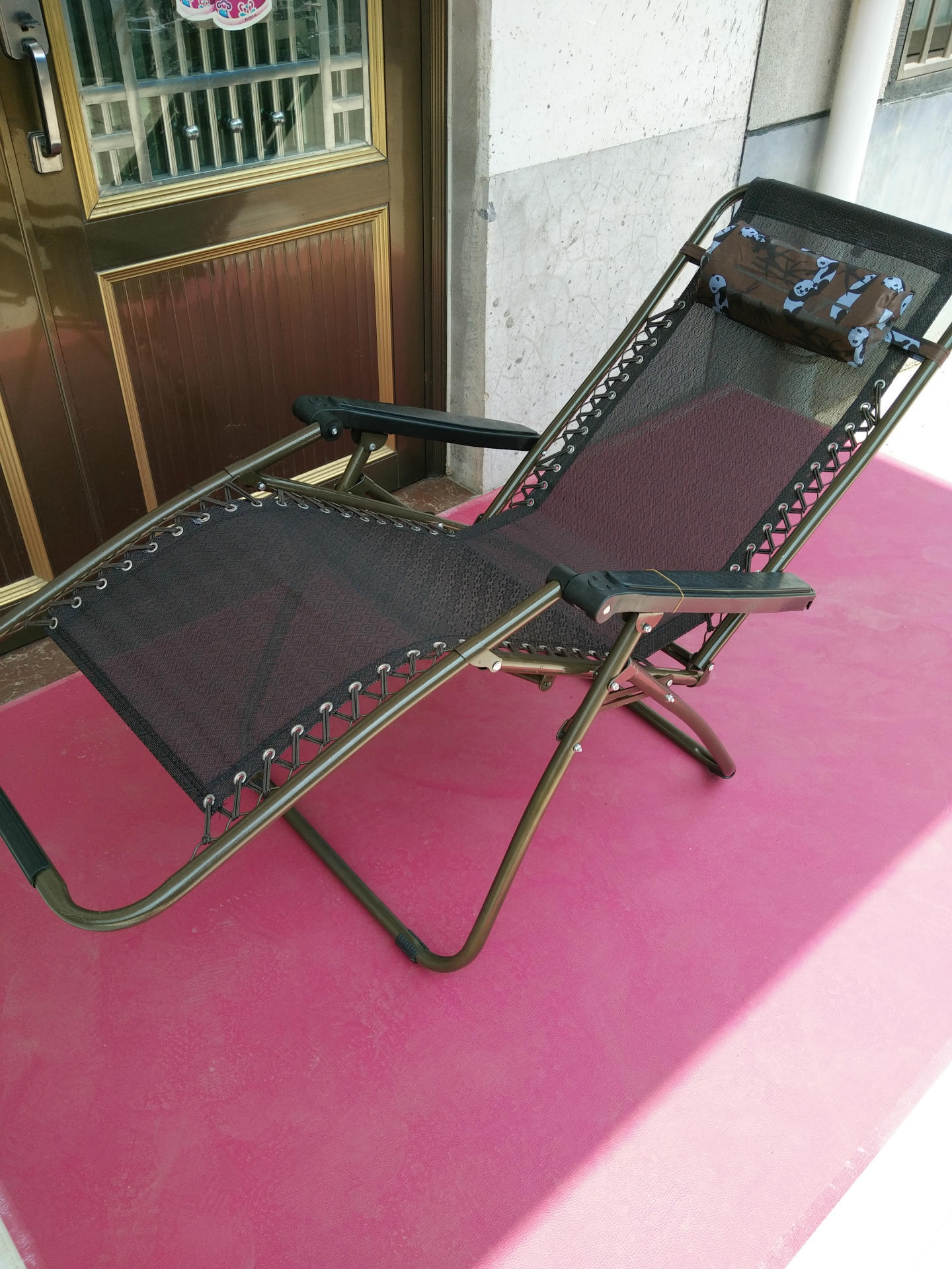 厂家热销 多功能休闲折叠躺椅 夏季老年户外躺椅 沙滩移动躺椅