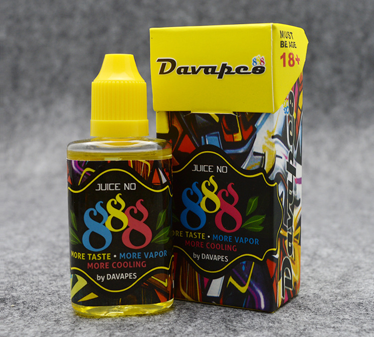 正品马来西亚30ml888新款芒果沙冰新小绿人电子烟烟油水果之王