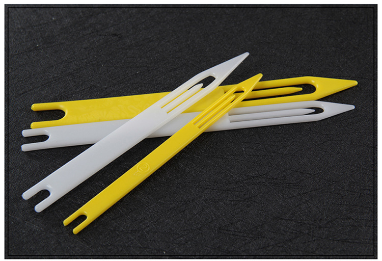 厂家批发织网渔网用竹梭子塑料织网梭子补网梭子编制工具