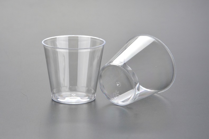 速递1盎司30ml一次性杯子 ps硬塑航空杯试吃试饮杯品尝杯小白酒杯