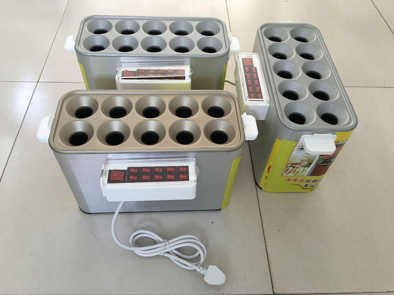 全自动十孔蛋肠机鸡蛋火腿肠机鸡蛋热狗机鸡蛋烤肠机鸡蛋