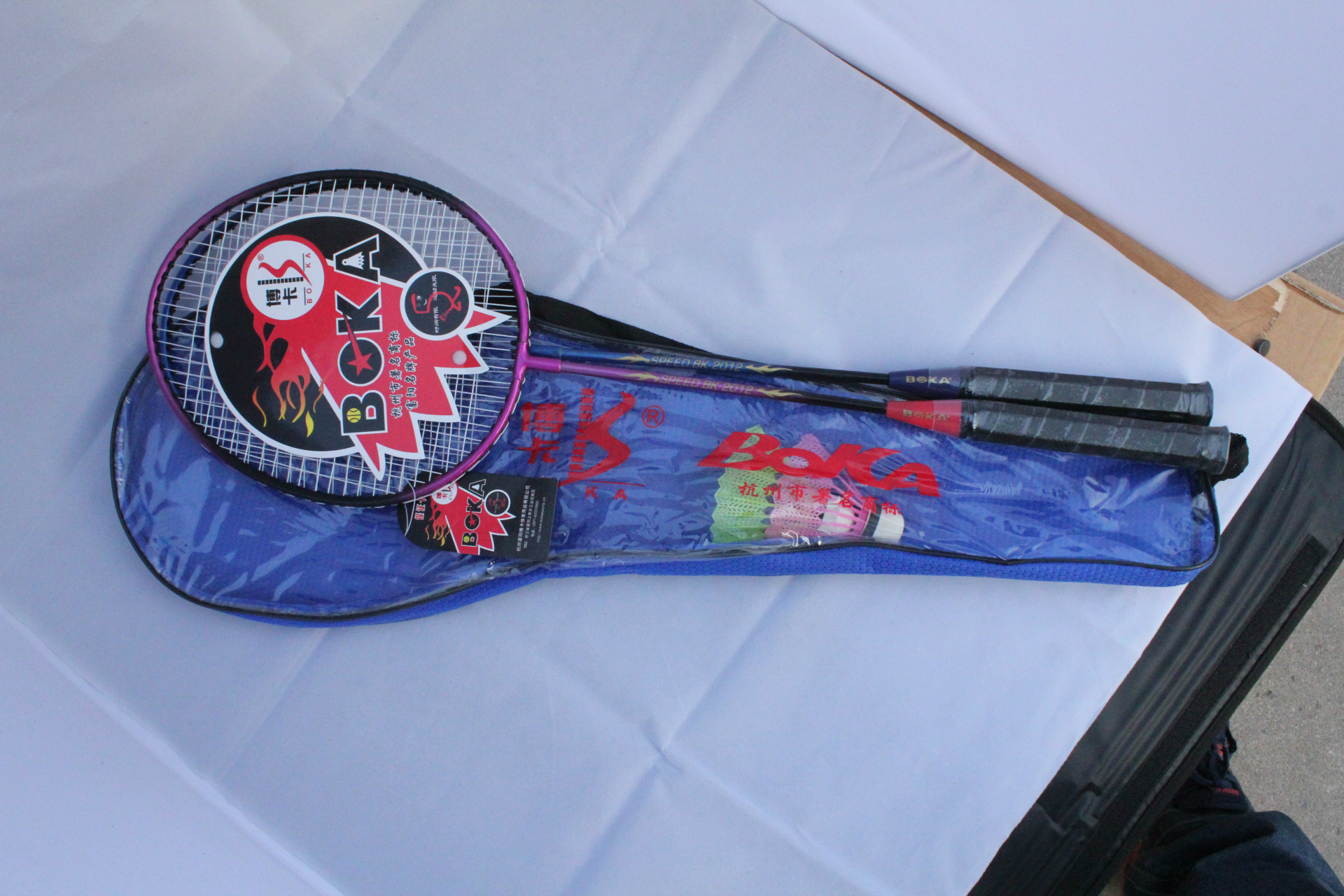 博卡羽毛球拍2012