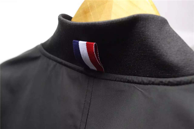 新四条杠 外套男商务休闲 修身小款夹克时尚青年棒球服