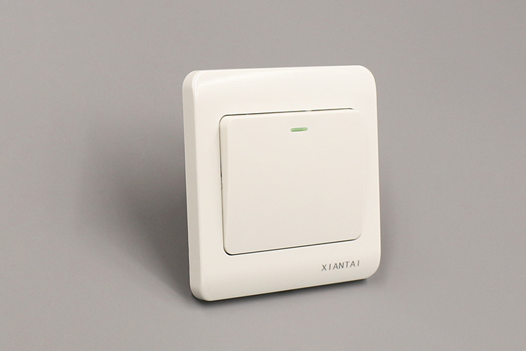 仙泰一位开关 供应单联单控开关 供应暗装墙壁开关