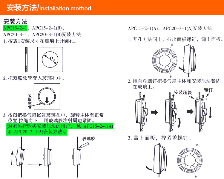 【厂价直销】金羚 百叶换气扇 橱窗式换气扇apc15-2-1