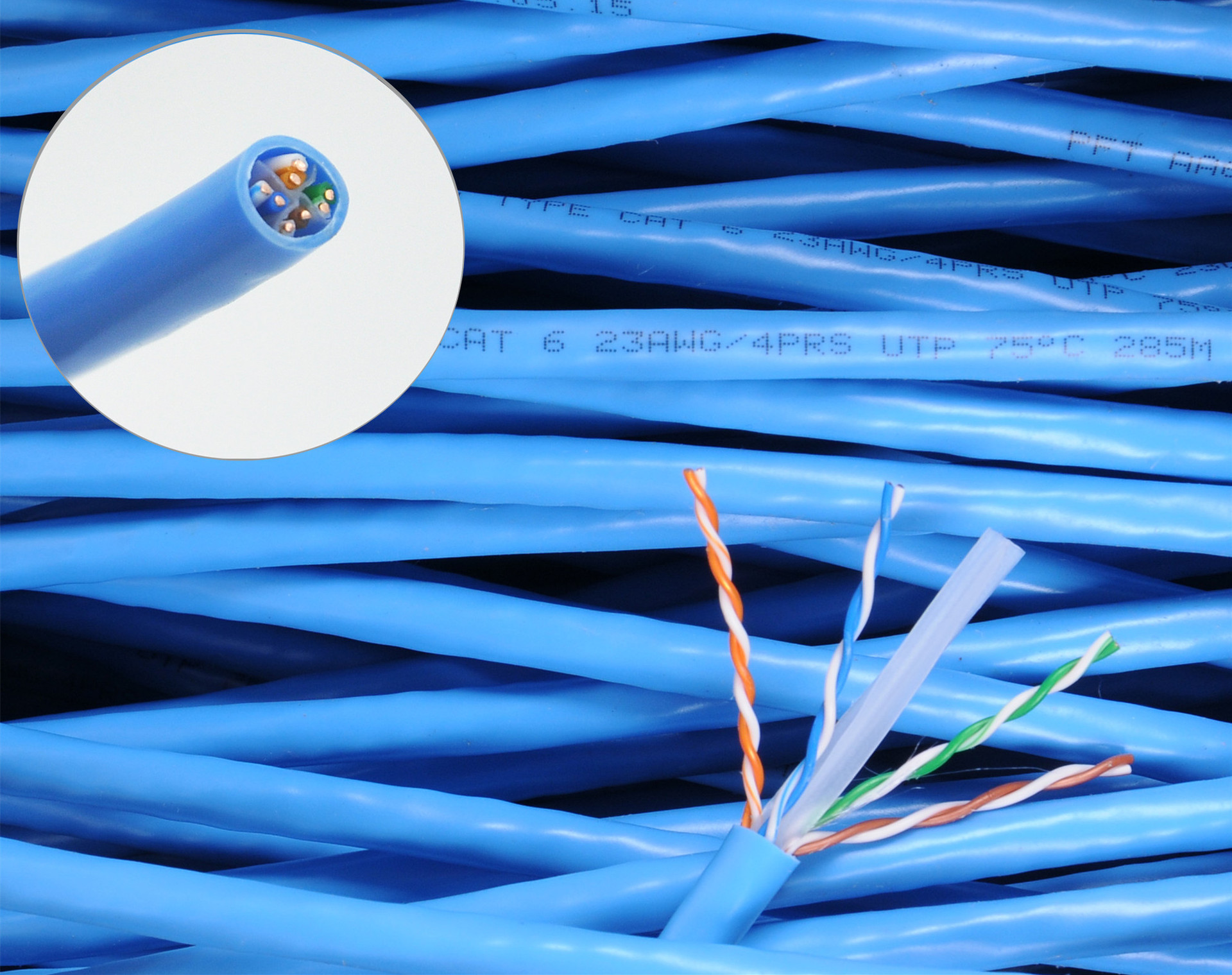 国标超六类网线0.58纯无氧铜sftp双屏蔽 6类监控工程千兆网线厂家