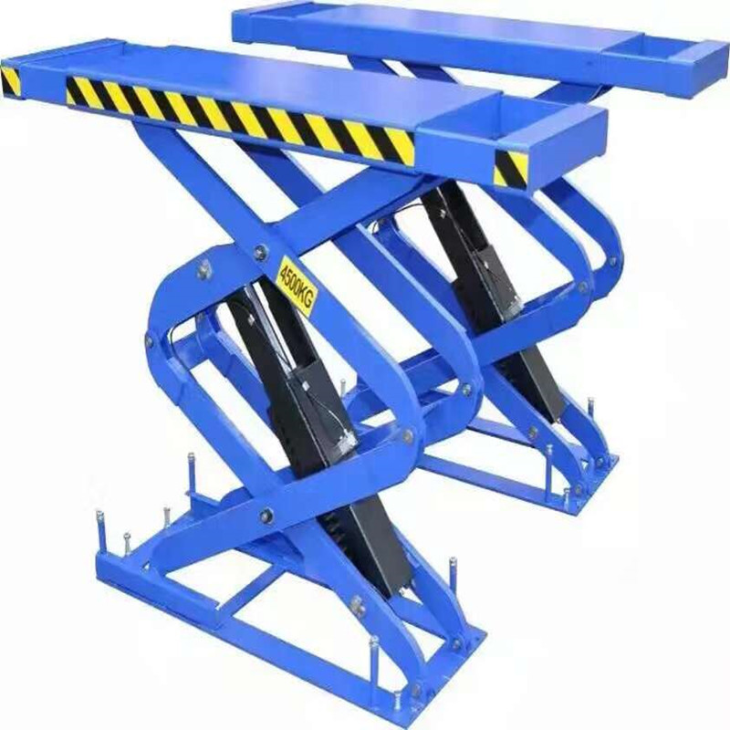 高昌剪式举升机藏帝式小剪举升机汽车剪式举升机3000kg汽车升降机