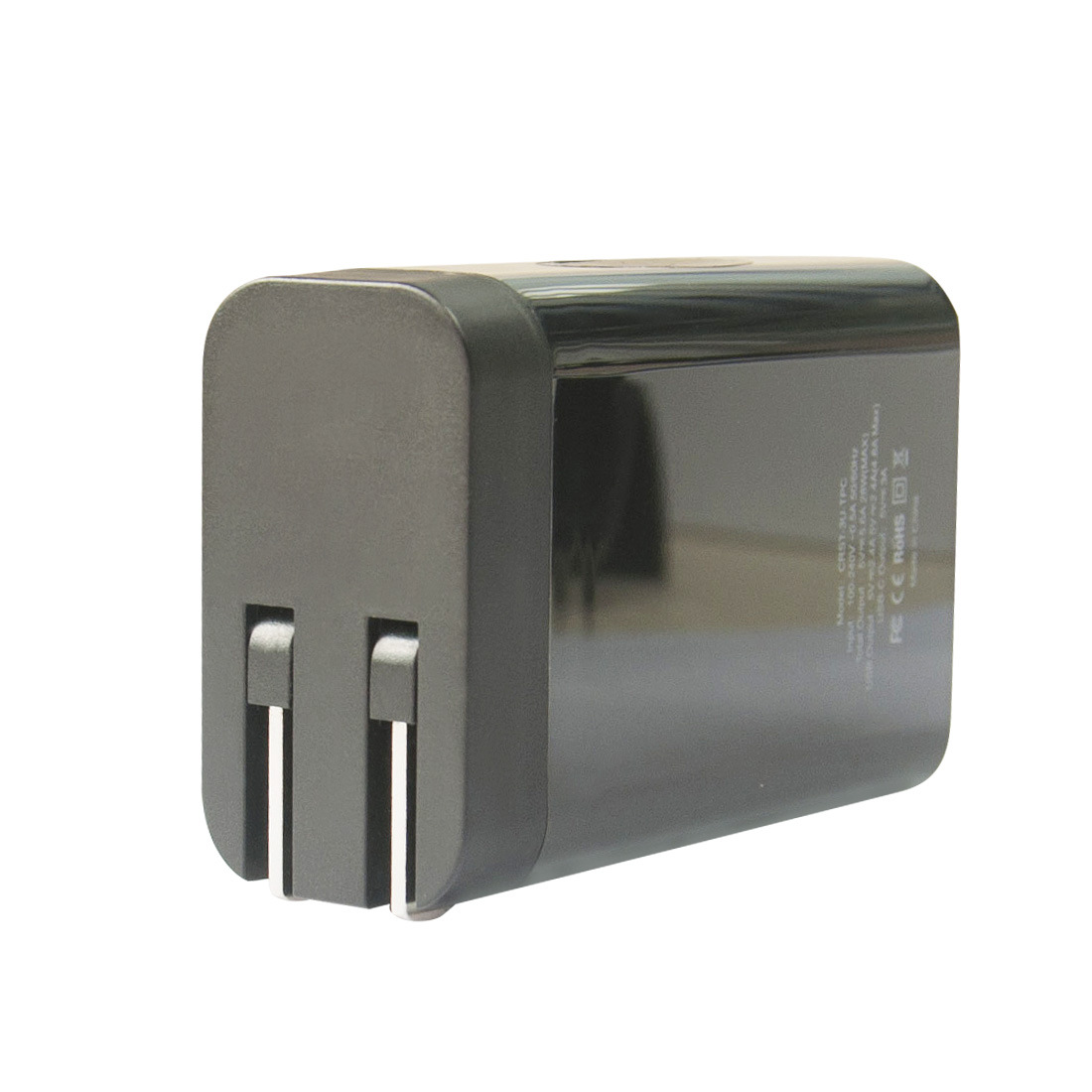 鸿达电源9v12v充电头type-c3口墙插式座充手机数码通用5v充电器