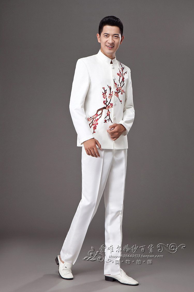 五四青年装民国风学生装男中山装 毕业季班校服合唱主持人演出服