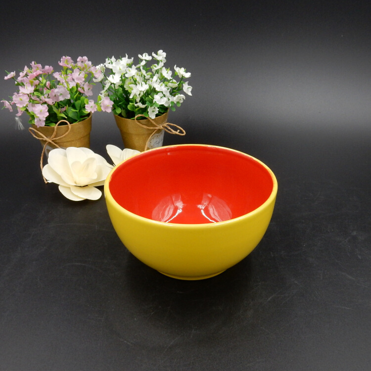 简约食用陶瓷碗 定制礼品 创意日用品陶瓷碗