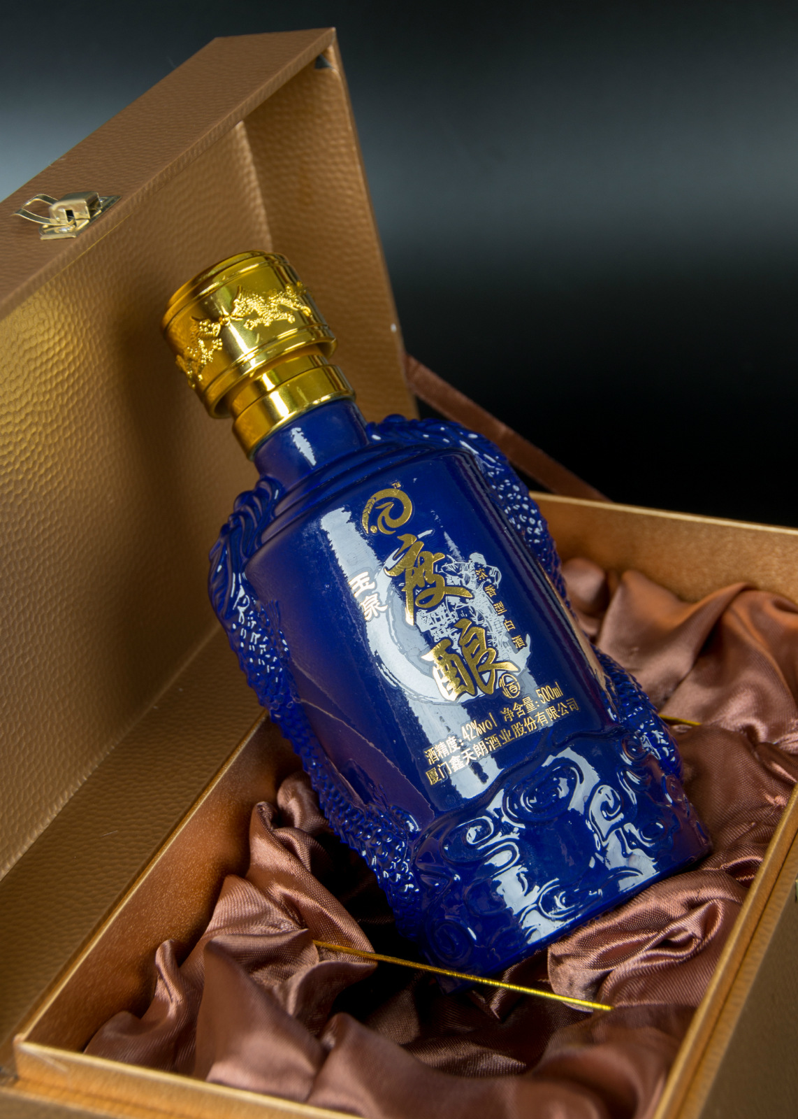 度酿 龙瓶42度500ml 浓香型白酒 湘泉原浆基酒 白酒.