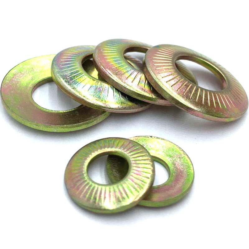 碗型垫片 锁紧垫圈垫片 碟型垫片 压花防滑垫圈m4m5m6m8m10-m20