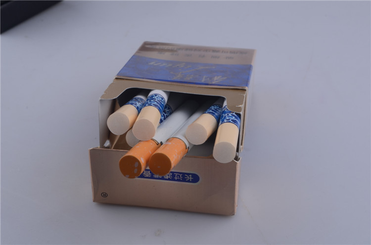 创意仿真香烟打火机长条香烟明火打火机砂轮烟型广告礼品定制